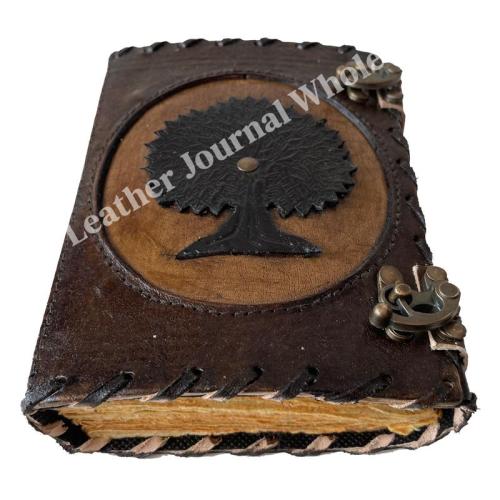 Tree of Life Journal, Mindfulness Journal Tree of Life Embossed Leather Journal 